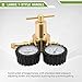 ATPEAM Nitrogen Regulator with 0-800 PSI Delivery Pressure, CGA580 Inlet Connection with 1/4-Inch Male Flare Outlet Connection