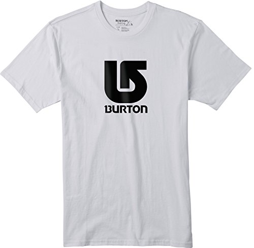Burton Men's Vertical Logo Slim Fit Short Sleeve Tee