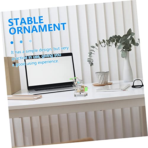 GAFOKI Mini Carrinho De Compras Carrinho Infantil Carrinho De Mão Cesta De Comida Carrinho De Mão Ca