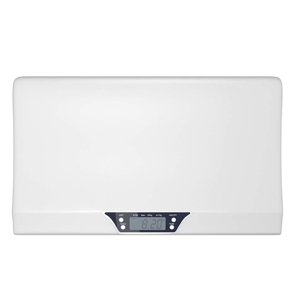 Waga domowa dla niemowląt Mini waga do ważenia zwierząt Inteligentna waga ciała Waga elektroniczna, maks. 20 kg, zasilana bateryjnie