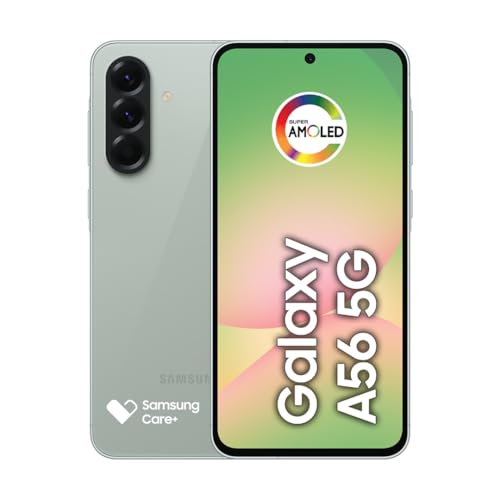 Smartphone Samsung Galaxy A56 5G 256GB, 8GB RAM, Câmera 50MP, IP67, Super AMOLED 6.7', Recursos AI, Cinza