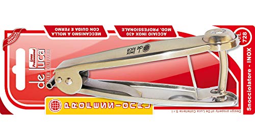 SNOCCIOLATORE ACCIAIO INOX PROFESSIONALE SNOCCIOLA OLIVE DENOCCIOLATORE DE LUCA