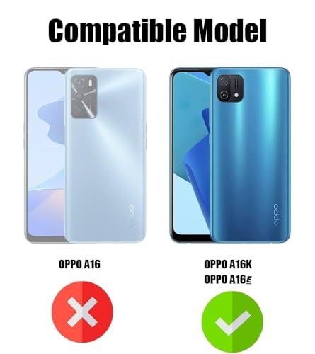 Image of Bintage Rubber TPU Camera Protection | Back Cover Case Compatible for Oppo CPH2421 / Oppo A16E - Black