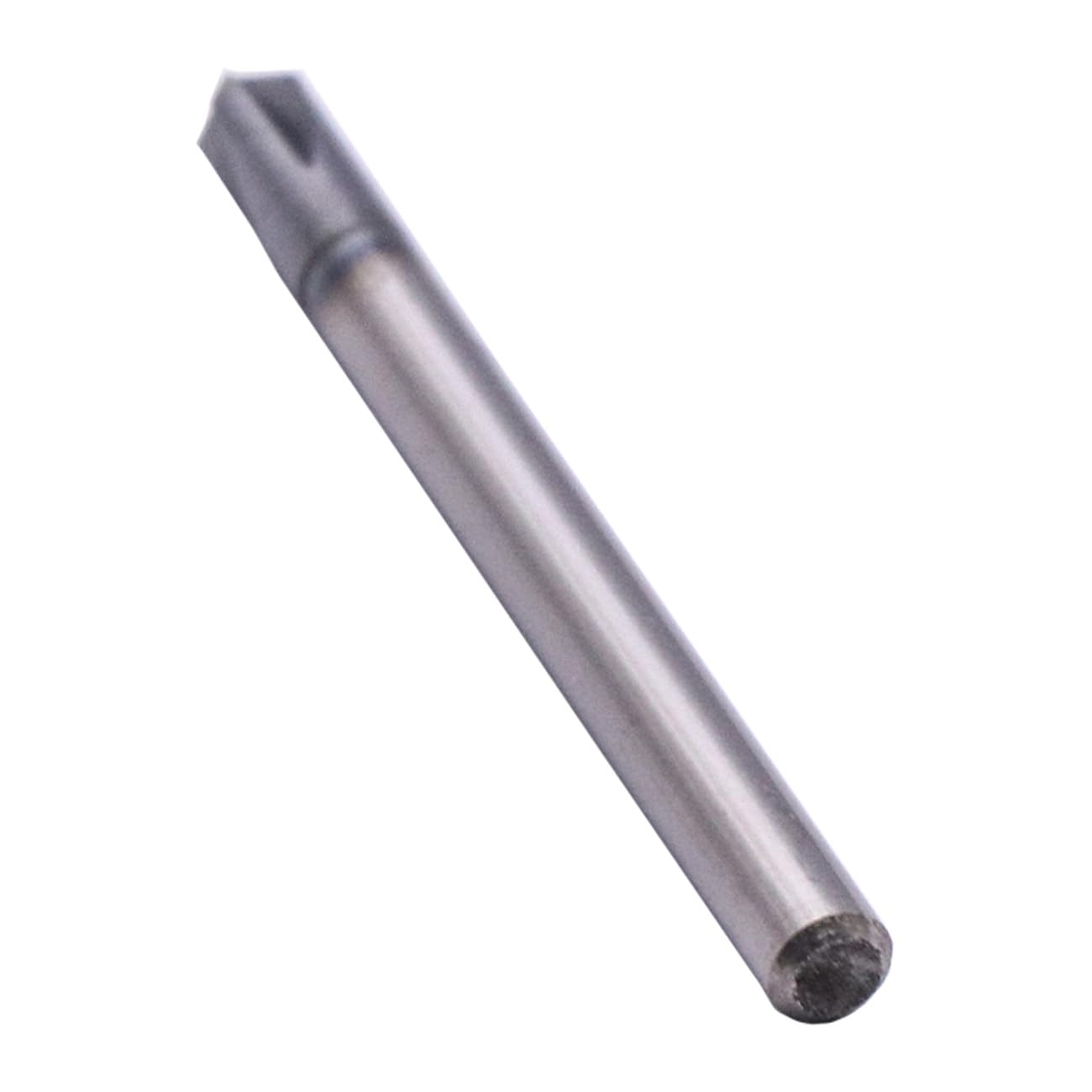 Solid Carbide Chamfer End Mill(5Pcs, 1/8") - AlTiN Coated, 4 Flute, 90° Chamfer Angle, 1/8" Shank 1-1/2" OAL, Single End, V Groove Router Bit for Milling Alloy Steel, Hardened Steel, Iron, Copper