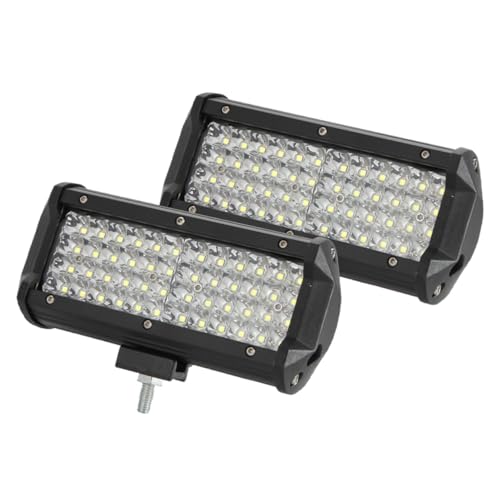 DONFAMDS ライトバー 強力作業灯 耐熱長寿命 車用ワークライト トラック用高輝オフロードフォグランプ 多用途 照明