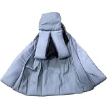 Babytrage für Neugeborene bis Kleinkinder – ergonomische, gemütliche und leichte Babytrage für 3,2–20 kg, mühelos anzuziehen, ideal für freihändige Elternschaft (Grau)