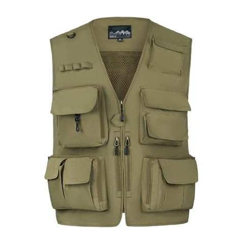 LBL Men's Multi Pocket Fishing Vest Cover