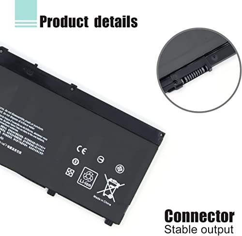 Batterie SR04XL compatible HP Omen 15-CE 15-DC 17-CB Pavilion - 3