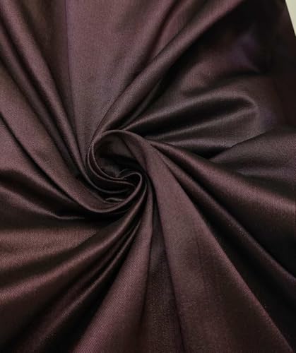 Tissu soie Dupioni raisin DUP449 pour structurer vos robes à volume