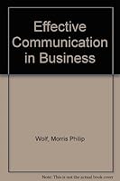 Effective Communication in Business 0538055200 Book Cover