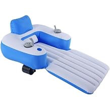 Motorized Pool Lounger, Electric Inflatable Pool Float with 360  Rotating Propeller & Joystick Control, Lounger for Pool, Lake, River