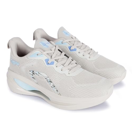 Image of Lancer Mens PLATINUM-46BEG-AQUA Beige Running Shoe, 9