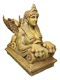 Ebros Ptolemaic Era Egyptian Sphinx Statue 8" Long Ancient Egyptian Gods and Pharaohs Sphinx Guardian Deity Figurine