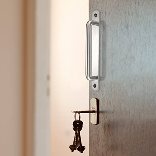 Sliding Door Handles, 2 Pcs Pull Push Door Handles, Stainless Steel Barn Cabinet Door Pull Handles - Image 4
