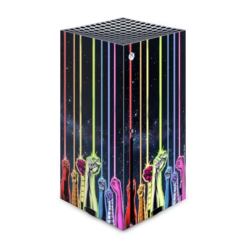 Skin Xbox Series X Green Lantern : autocollant vinyle DC Comics pour console de jeux