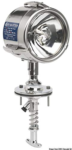 Projecteur orientable l'intérieur OSCULATI DHR 24 V 185 mm plafonnier spot cabine
