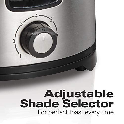 Hamilton Beach 2 Slice Extra Wide Slot Toaster with Bagel & Defrost