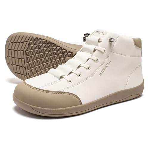 HOBIBEAR Barfußschuhe für Damen und Herren | Zero Drop | Breite Leder...