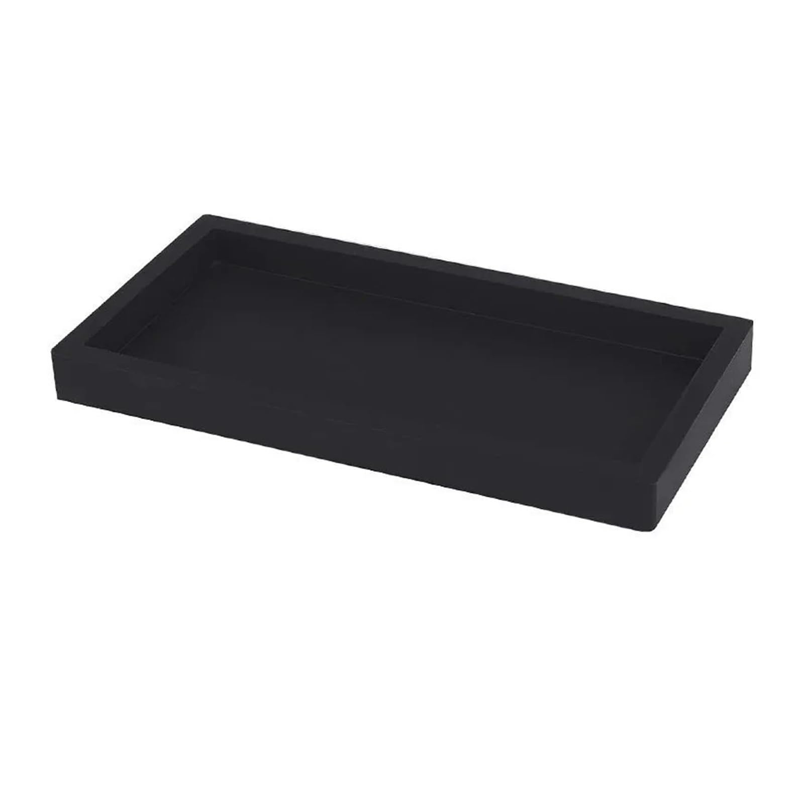 2Pcs Silicone Tray For Bathroom Countertop Storage