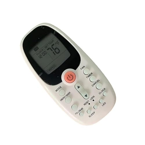 KRPTQJoo Remote Control for Ecox EPOR012C10A & Gibson GAC124P1A1 GAC102P1A1 GAC122P1A1 GAA085P7A GAA085P7A1 GA085P7A2 GAC125P1A GAC125P1A1 GAC105P1A1 Room Window AC Air Conditioner