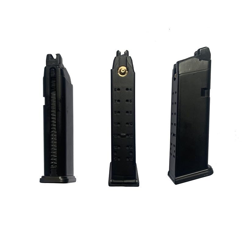 Genérico Cargador GBB G17 y G18 Rossi para Pistolas Valiant Guardian de Airsoft de Gas. Compatible con Tokyo Marui, KJ Works, We y Clones.