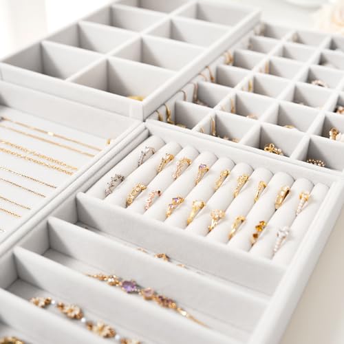 Rangement de bijoux pour tiroirs pickpiff blanc pour protéger vos colliers - 8
