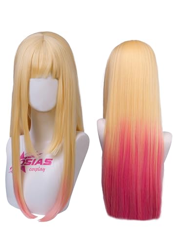 Perruque Kitagawa Marin anti-nœuds cheveux synthétiques - 4