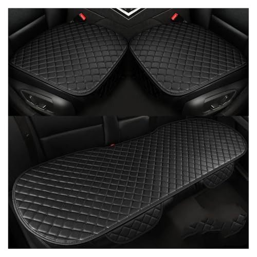 Coussin de siège de voiture contre la transpiration et les glissements noirs