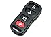 For Nissan 4 Buttons Remote Keyless Car Case Shell EX35 FX35 Maxima Altima Ar...