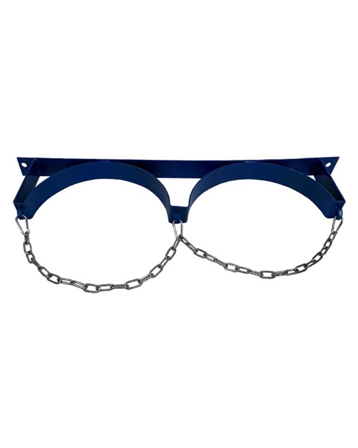 Supporto per Bombola Grande Supporto per Bombola di Ossigeno da 10" di Diametro Montato a Parete, Rastrelliera Portaoggetti per Bombola di Propano Sospesa, Regolatore per Bombola di Azoto Montato a Fo
