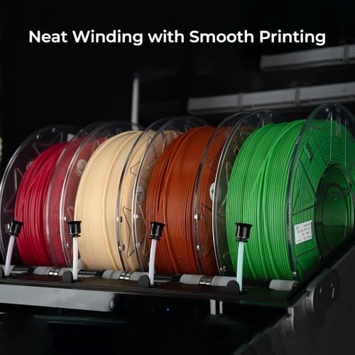 Image of 2025 Official RFID Creality Hyper PLA RFID Filament 1.75mm for K2 Plus Combo, High Speed 30-600mm /s 3D Printer Filament, 1kg(2.2lbs) /Spool Hyper PLA RFID Support CFS, for Most 3D Printers Orange