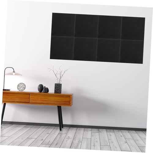 12 paneles acústicos auto-adhesivos para aislamiento de sonido, reducción de ruido, paneles de espuma para decoración de paredes, estudio en casa miniatura 6