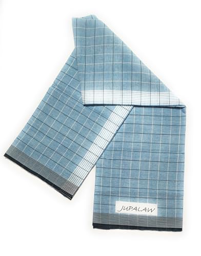 Image of 100% Pure Cotton Checked Fancy 2mts lungi,