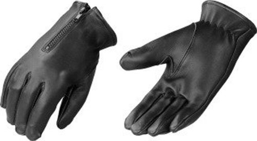 Black 3X-Large Men's Leather Driving Gloves
