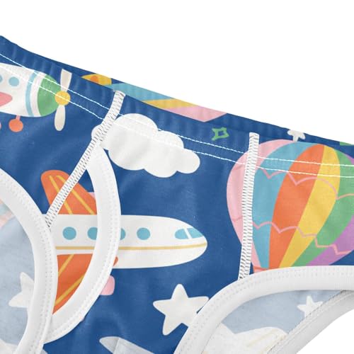 GuoChe Training Underwear Boys Underwear Cotton in Sizes 2T,3T, 4T, 5T, 6Y and 8Y3