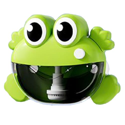 Machine à Bulles pour – Machine à Bulles de Bain Automatique en Forme de Grenouille et d'alligator à Montage Mural, Jouet de Bain Musical pour bébés en...