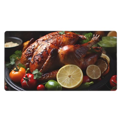 Tapis de souris épais antidérapant HYTTER grand format à forte adhérence
