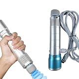 Stoßwellentherapie gerät v100 Arbeitsgriff, Handliche Massagegerät Muskel entspannung, ESWT Stoßwellen Therapie Maschine Massagegriff (Nur V100-Griff)