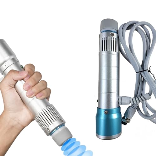 Stoßwellentherapie gerät v100 Arbeitsgriff, Handliche Massagegerät Muskel entspannung, ESWT Stoßwellen Therapie Maschine Massagegriff (Nur V100-Griff)