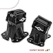 A-Premium Front Left and Right Engine Motor Mount Kit Compatible with Jeep Grand Cherokee 2005-2009, Commander 2006-2009, 4.7L, 2-PC Set, Replace# 52090301AD, 52090301AE