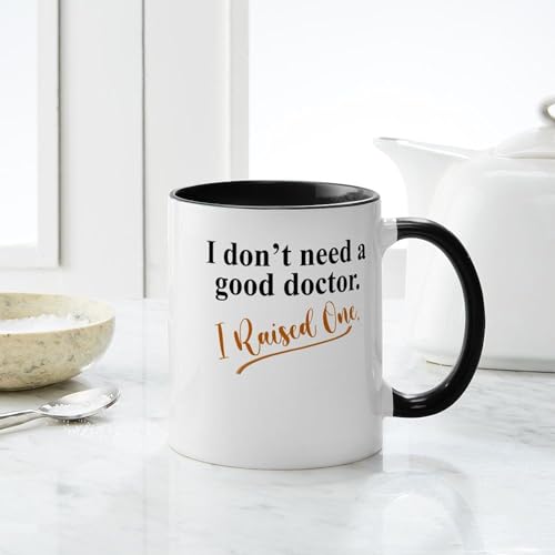 Taza de cerámica 11 oz CafePress diseño I Don't Need A Good Doctor miniatura 4