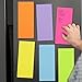 6 Pack Magnetic Notepads, Notepads Grocery List Magnet Pad for Fridge,Full Magnet Back Design Notepad for Grocery Lists, Shopping Lists, to-Do Lists(240 Sheets)
