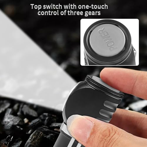 Lampe frontale LED rechargeable imperméable pour le camping et la randonnée - 6