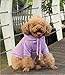 Selena Dog Hoodies Kawaii Frog Costumes Sweatshirt Cute Puppy Clothes Outfits Pet Apparel (X-Small,Purple)