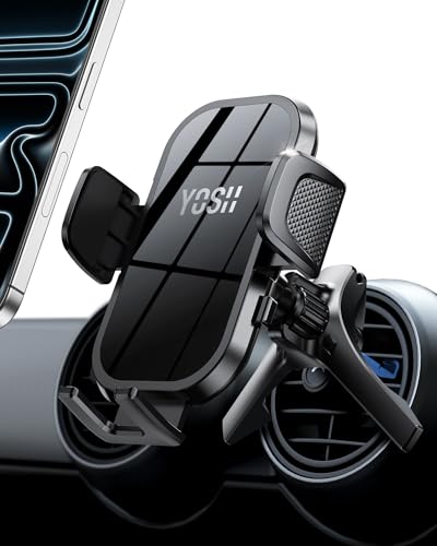 YOSH Mini Cooper Phone Holder for Round Air Vent, Fits