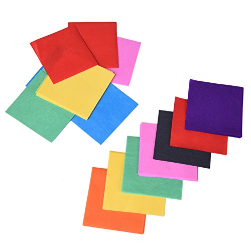 Outus Multicolor Tissue Paper Squares 1.96 x 1.96 Inch, 2400 Pieces