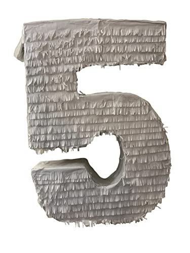 IPINATA White Number Five PinataA