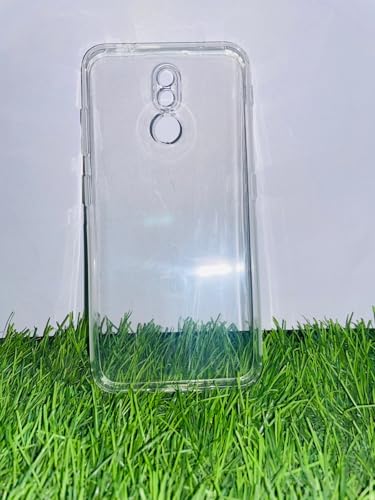 Image of COVERBLACK Soft Rubber Back Cover Compatible Model for Nokia TA-1156 / Nokia 3.2 - Transparent