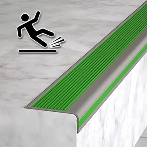 Nez de marche en caoutchouc adhésif et antidérapant pour la protection des escaliers