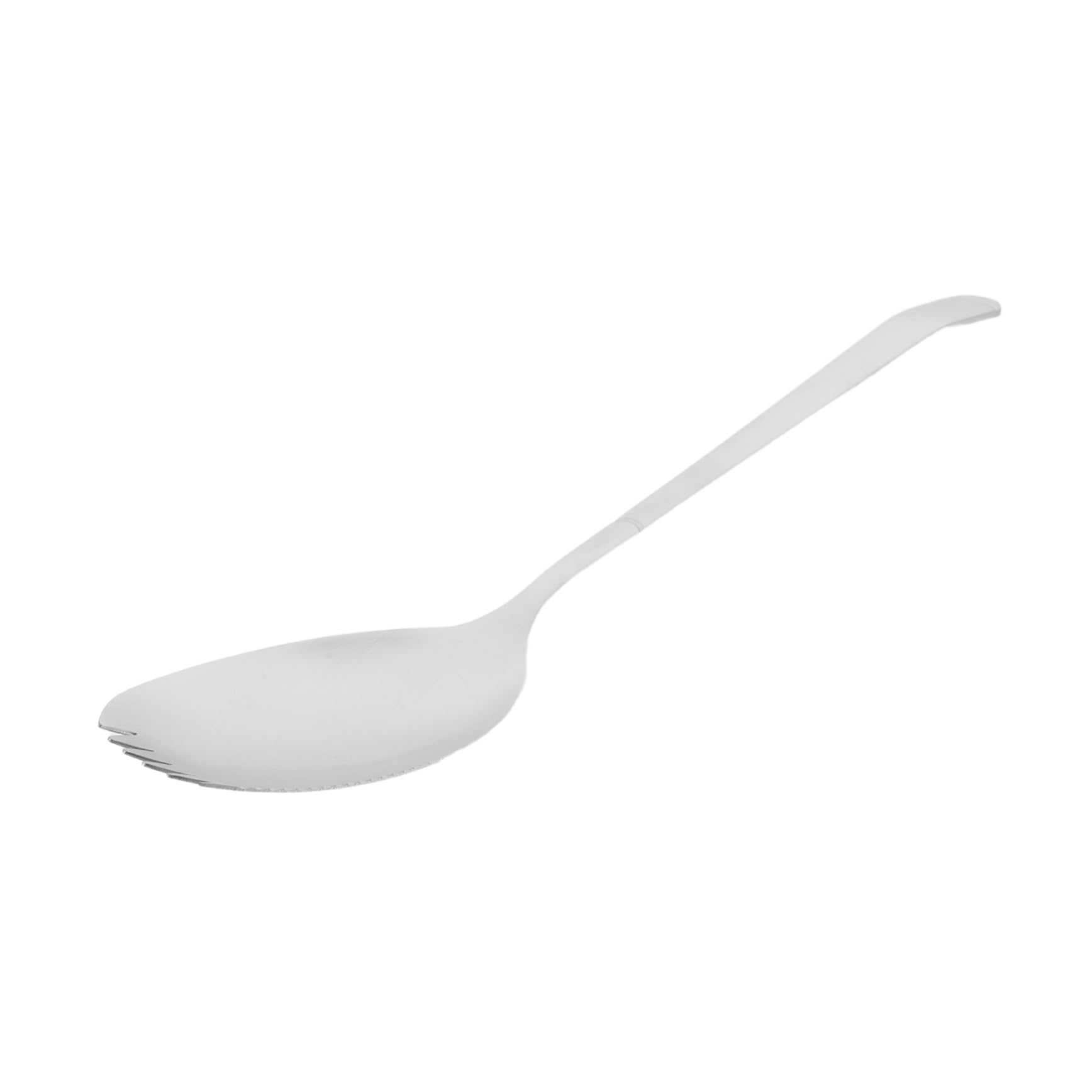 INOOMP Stainless Steel Serving Spork Utensil Multi Functional Silverware for Efficient Portioning Restaurant for Buffet and Catering Events